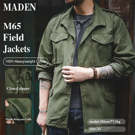 Vintage M65 Military Field Jacket Men