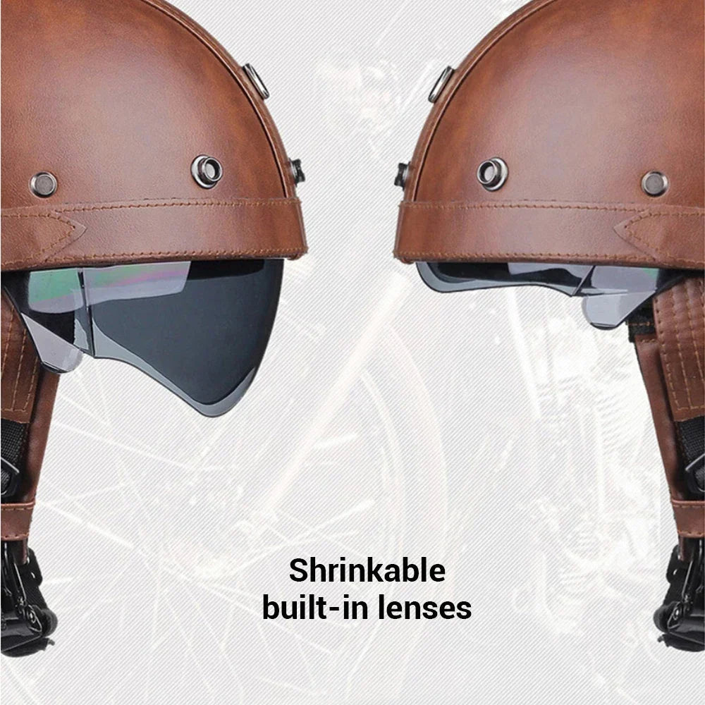Retro Nomad Helmet - Brown