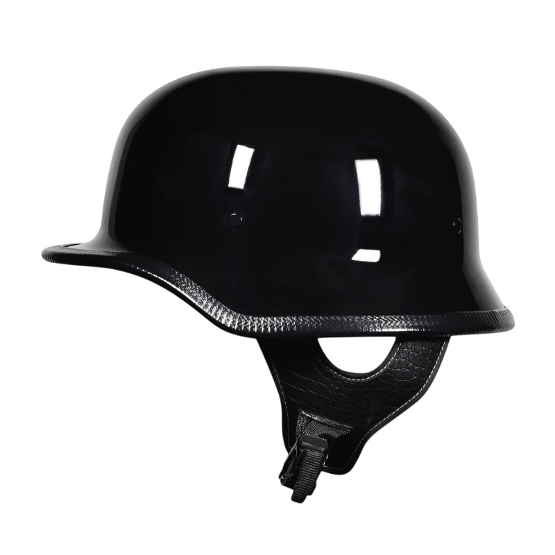Retro German Helmet - Black