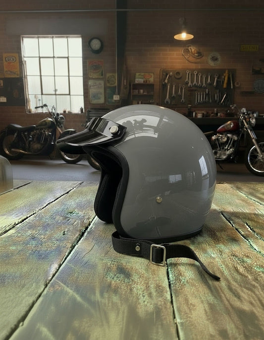 Retro Helmet - Grey